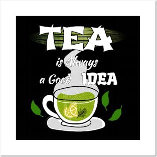 national tea day Posters and Art